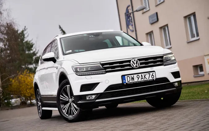 samochody osobowe Volkswagen Tiguan Allspace cena 102900 przebieg: 197500, rok produkcji 2017 z Płock